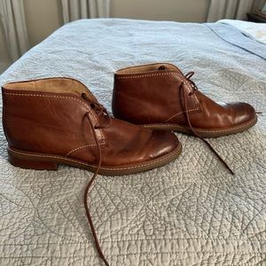 Sperry men's brown leather chukka boots